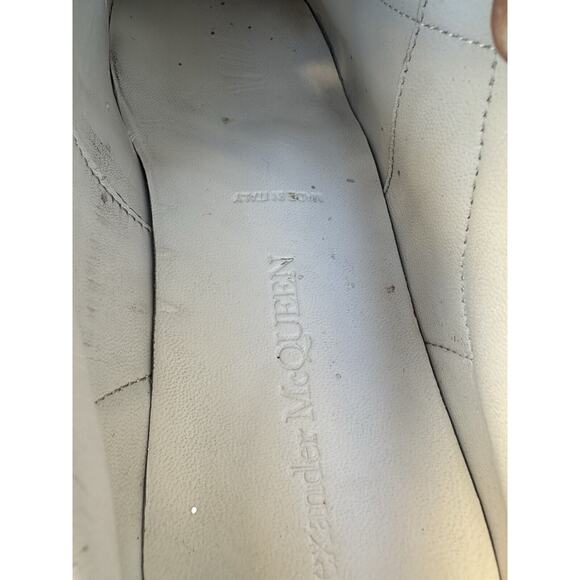 Alexander McQueen unisex Oversized Sneaker Clear Sole - White Womens Size EU 40 - Picture 12 of 13